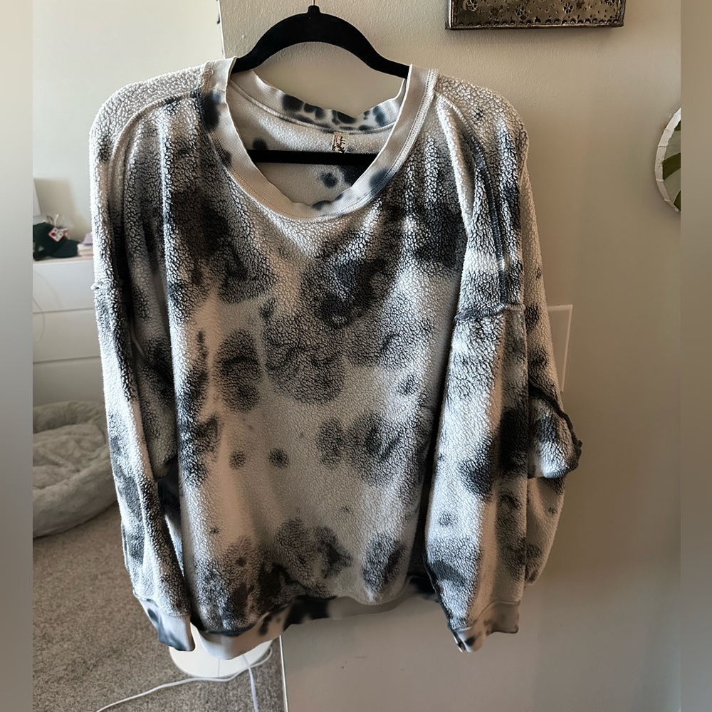 Free People Tie Dye Sweatshirt